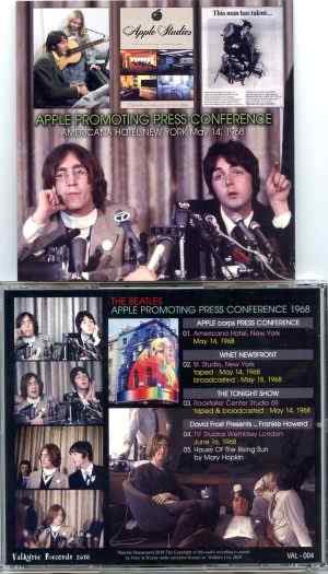 The Beatles – Apple Promoting press Conference – Americana Hotel New York 1968