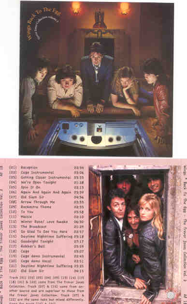 Paul McCartney - Back To The Egg Trevor Jones Collection Vol 2 ( Audiofon )
