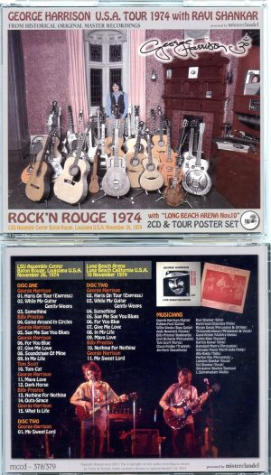 George Harrison – ROCK N ROUGE 1974 - USA Tour 1974 with Ravi Shankar
