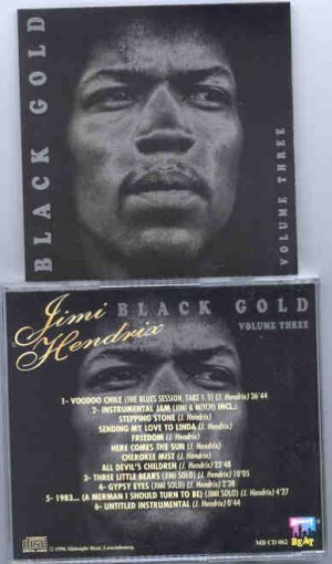 Jimi Hendrix - Black Gold Vol. 3 ( Midnight Beat ) ( Excellent Collection of Studio Outtakes )
