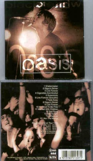 Oasis - Black On White  ( KTS ) ( Live On Tour 1994 )