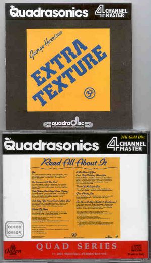 George Harrison - Extra Texture Quadraphonics   ( Odeon Quadraphonics )