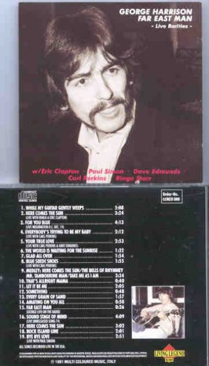 George Harrison - Far East Man ( Live Rarities ) ( Living Legend )