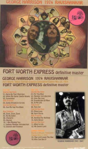 George Harrison - Fort Worth Express Definitive Master ( 2 CD SET ) ( Misterclaudel )