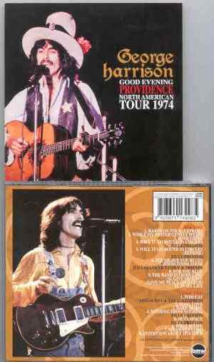 George Harrison - Good Evening , Providence ( 2 CD set )