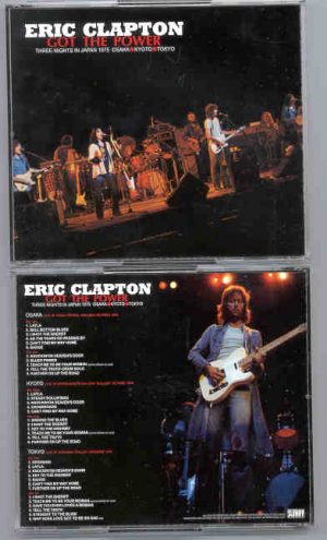 Eric Clapton - Got The Power ( 6 CD SET ) ( 1975 Three Nights Live in Japan : Osaka - Kyoto - Tokyo ) ( Slunky )