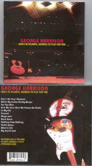 George Harrison - Hari's In Atlanta Georgia To Play For You ( Nov. 28th , 1974 )