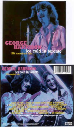 George Harrison - Ice Cold In Toronto  ( 1974 American Tour )