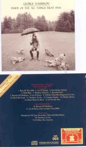 George Harrison - Inside Of The All Things Must Pass