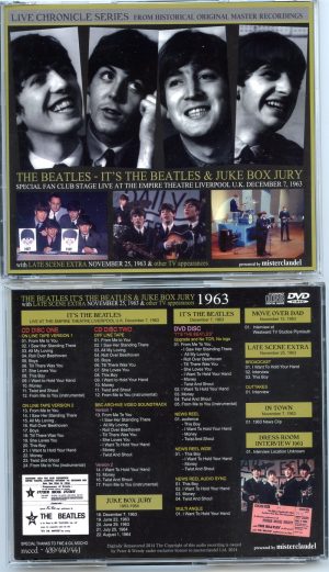 The Beatles – It´s The Beatles & Juke Box Jury 1963 (2 CD + 1 DVD)