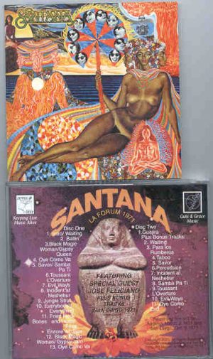 Santana - L.A. Forum 1971  ( With Special Guest Jose Feliciano ) ( 2 CD!!!!! set )