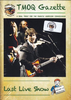 George Harrison - Last Live Show  ( 2 CD SET - 24 Pages Full Size Book ) ( His Master's Choice )
