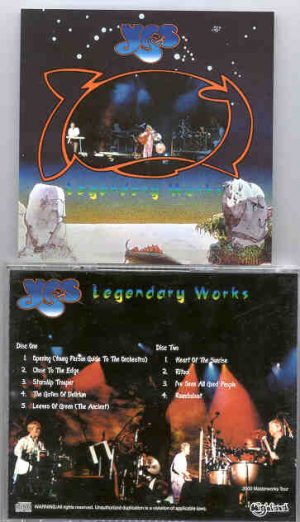 Yes - Legendary Works ( Highland ) ( 2 CD!!!!! SET ) ( Recorded  Live During the 2000 Masterworks Tour )