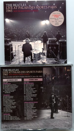 The Beatles – Live At Palais des sports Paris 1965 – (2 CD) Valkyrie
