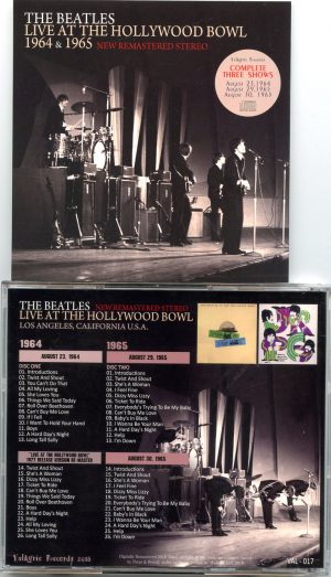 The Beatles – Live At the holywood Bowl 1964 & 1965 – (2 CD) Valkyrie