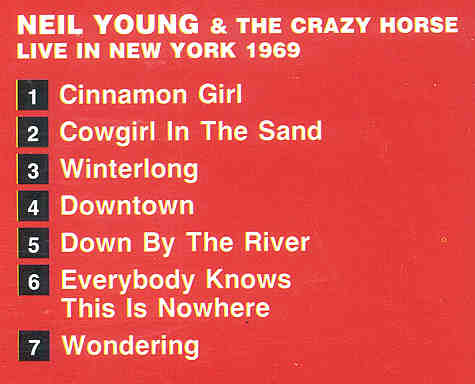 Neil Young / CSNY - Live In New York 1969 ( With Crazy Horse )