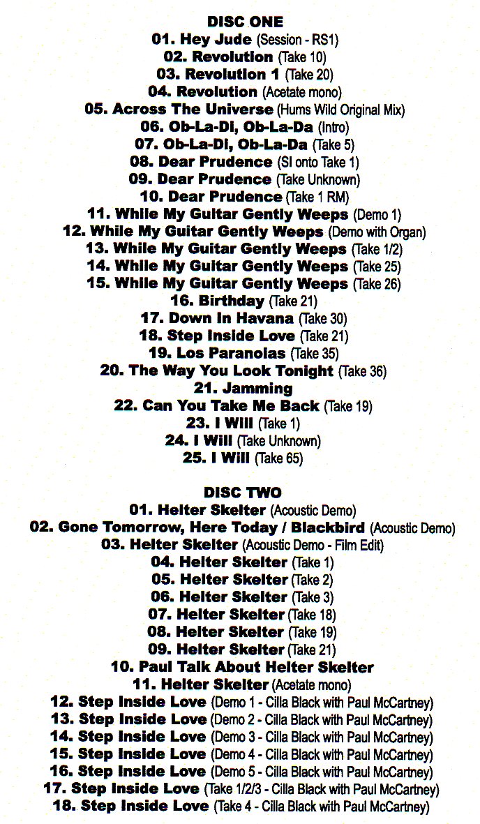 The Beatles - Mad Day Out ( The Essential White Album Sessions Remastered ) ( BEATFILE )