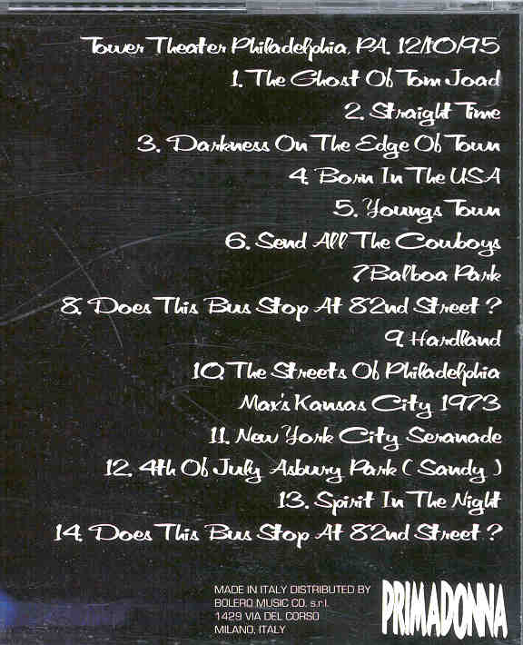 Bruce Springsteen - Misunderstood