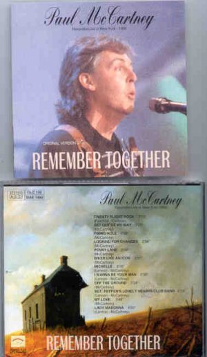 Paul McCartney - Remember Together ( Overload ) ( Live in NYC , USA , 1992 )