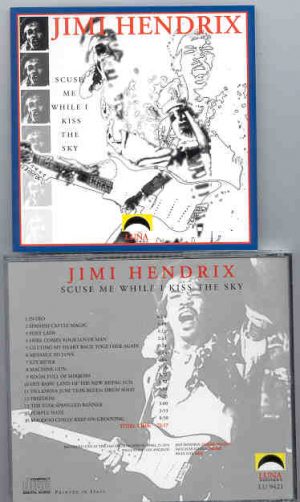 Jimi Hendrix - 'Scuse Me While I Kiss The Sky  ( Luna Recs )