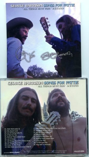 George Harrison – Songs for Pattie – All Things Must Pass Acetates