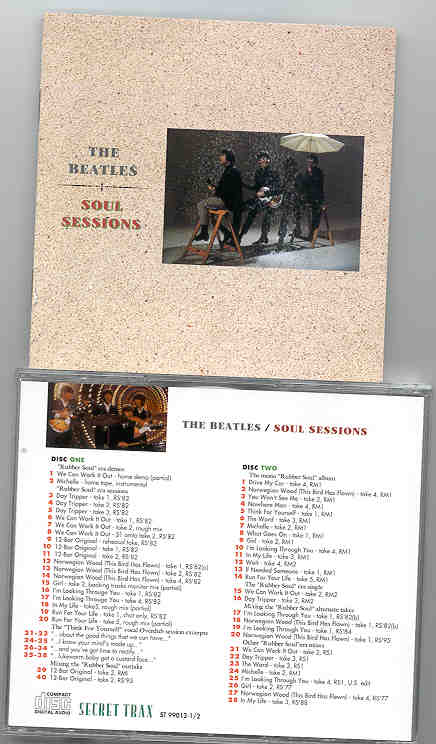 The Beatles - Soul Sessions  ( 2 CD!!!!! set )  ( SECRET TRAX )