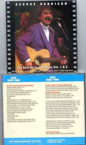 George Harrison - The Dark Horse Video Collection Vols. 1 & 2 ( 2 DVD set )