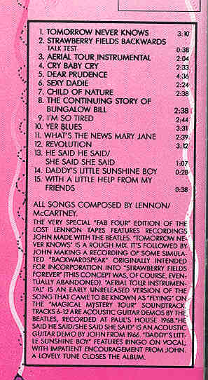 John Lennon - The Lost Lennon Tapes Vol. 3  ( Living Legend )