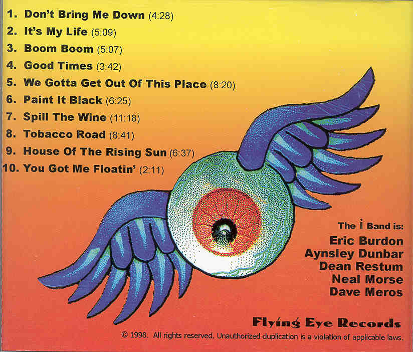 Eric Burdon and The Animals - The Official Live Bootleg # 2