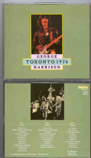 George Harrison - Toronto 1974  ( 3 cd set )