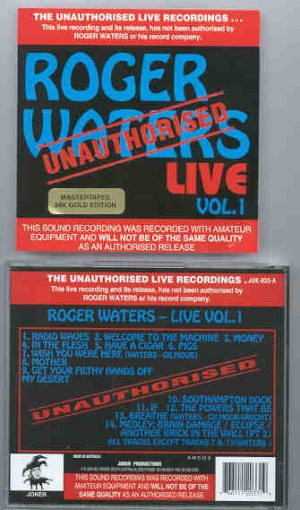Roger Waters - Unauthorized