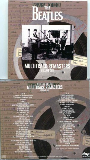 The Beatles - Multi Tracks Remasters ( Vol 1 )  ( 2 CD SET ) ( 2018 DAP Records )