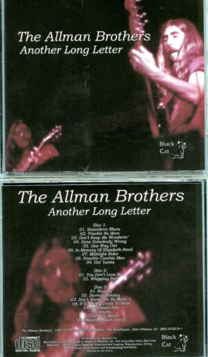 Allman Brothers- Another Long Letter ( 3 CD SET ) ( Soundboard from The Warehouse , New Orleans , LA , USA , March 20th , 1971 )