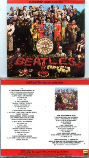 The Beatles- Audiophile Master Collection - Sgt. Pepper´s Lonely Hearts Club Band   ( 1 CD - 1 Audiophile DVD SET )