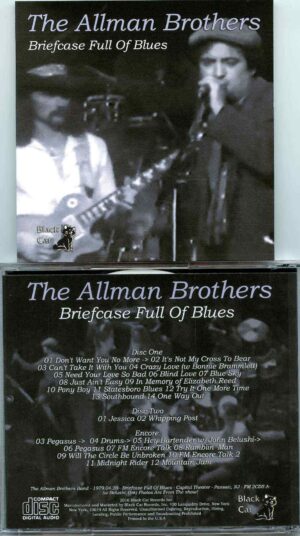 Allman Brothers- Briefcase Full Of Blues ( 2 CD SET ) ( FM from Capitol Theatre , Passaic , New Jersey , USA , April 20th , 1979 )