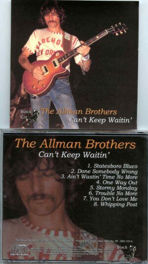 Allman Brothers- Can´t Keep Waiting ( Soundboard from Academy of Music , NYC , USA , April 16th 1972 )