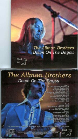Allman Brothers- Down On The Bayou ( 2 CD SET ) ( Municipal Auditorium , Mobile , Alabama , USA , March 15th , 1973 )