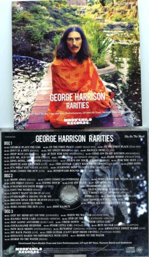 George Harrison- Rarities ( 3 CD SET ) ( MOONCHILD RECORDS )( Unreleased Studio Trax plus Live Perform. And LP and EP Trax )