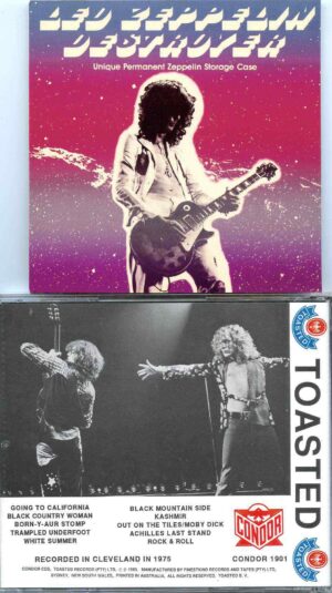 Led Zeppelin- The Destroyer ( Condor Toasted ) ( Recorded Live In Cleveland 1975 Part 2 )