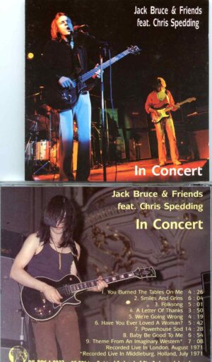 In Concert ( Feat. Chris Spedding ) ( Oh Boy Recs ) ( Live in London, UK, August 1971 )