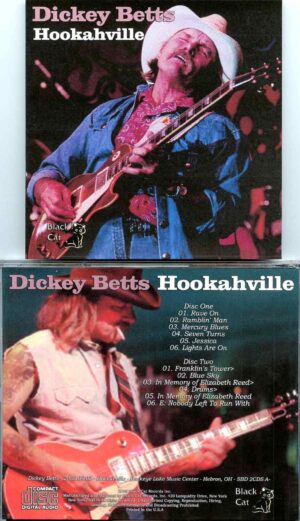 Allman Brothers - Hookahville ( 2 CD SET ) ( Dickey Betts at Buckeye Lake Music Center, Hebron, Ohio, USA, September 2nd, 2000 )