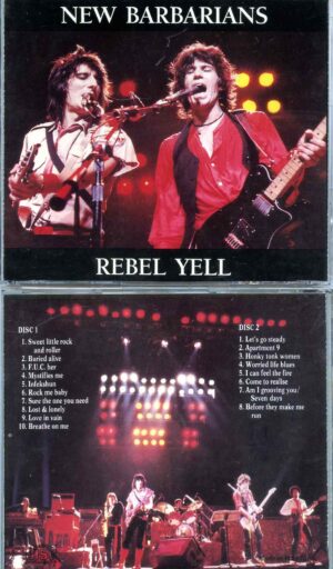 Rolling Stones - Rebel Yell ( 2 CD Set ) ( New Barbarians Live at Largo, Maryland May 19th 1979 )