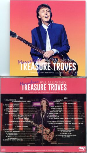 Paul McCartney - Marvelous Treasures Troves  ( 2 CD SET ) ( Soundcheck and Rehearsals Collection IV ) ( DAP )
