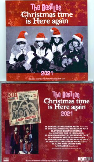 THE BEATLES - Christmas Time Is Here Again 2021 ( 1 CD ) ( BEATFILE )
