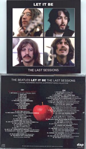 THE BEATLES - Let It Be The Last Sessions ( 2 CD SET ) ( 2021 DAP )