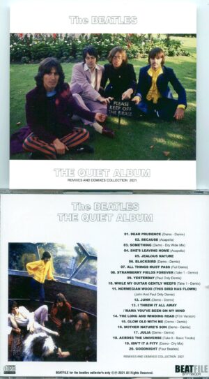THE BEATLES - The Quiet Album ( Remixes And Remasters Collection ) ( 2021 BEATFILE )