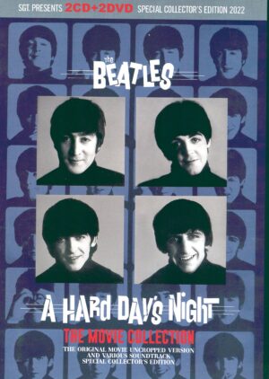 The Beatles - A Hard Day's Night The Movie Collection ( 2022 SGT ) ( 2 CD - 2 DVD )