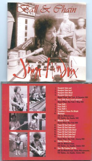 Jimmy Hendrix - Ball & Chain ( Record Plant Studios , New York & TTG Studios , Los Angels 1968 - 1969 )