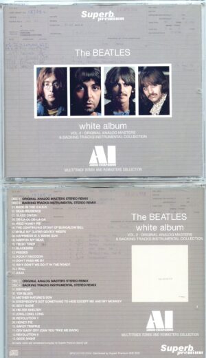 The Beatles - White Album Audio Companion Multitrack Remix And Remaster Vol. 2 ( 4 CD SET ) ( 2022 Superb Premium )