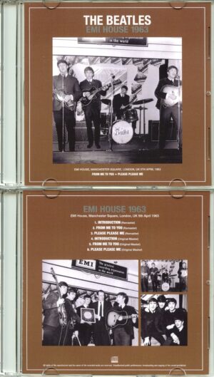 The Beatles - Emi House 1963 Manchester Square London UK 5th April 1963 (1 CD)